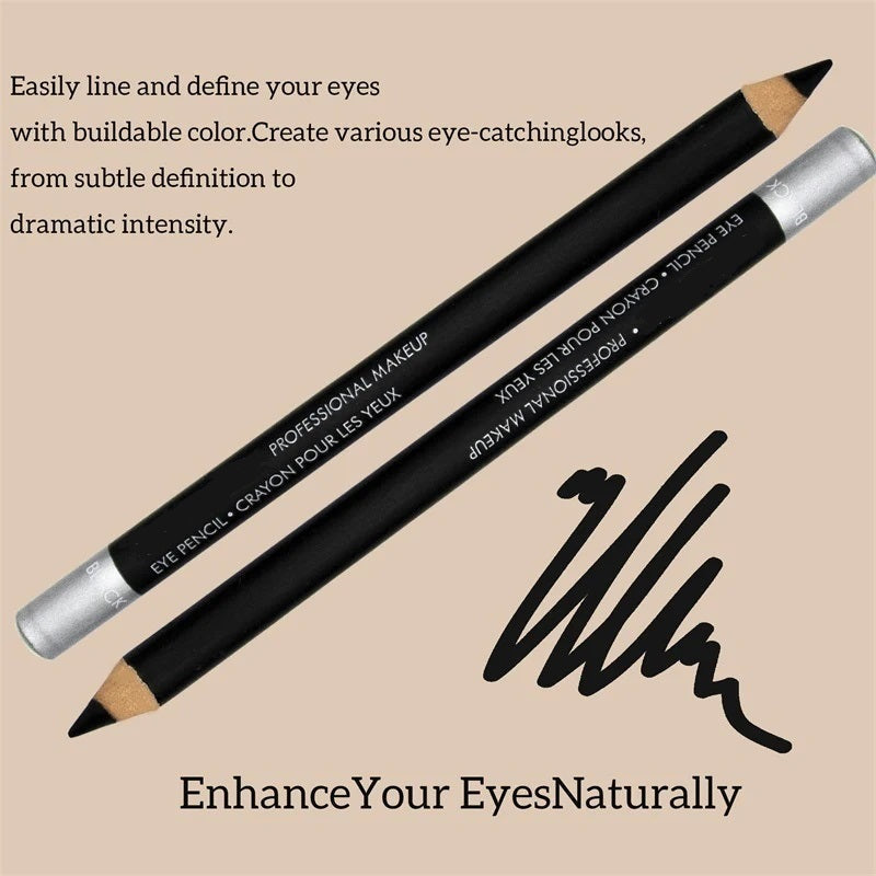 LumaLuxe — Fluweelzachte Eyeliner Potloden | 1+2 GRATIS