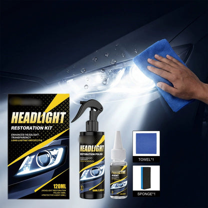 ClearBeam Set — Koplamp Herstel Kit | 50% KORTING