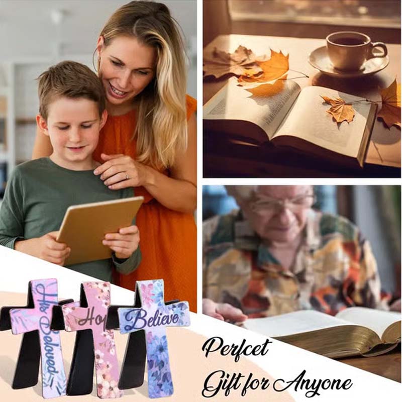 GraceMark Magnetische Bladwijzers — Inspireer Geloof, Veilige Focus