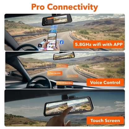 DriveView Pro  - 10” multifunctionele HD autorecorder |  50% KORTING