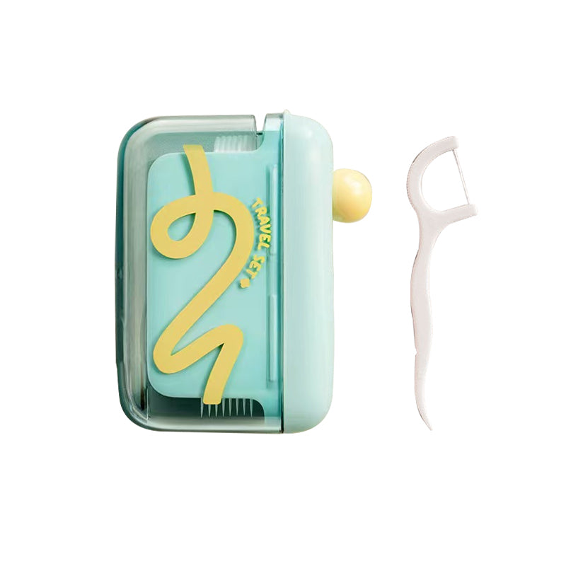 PopEase Tandenstoker Dispenser — Zachte Frisheid Overal
