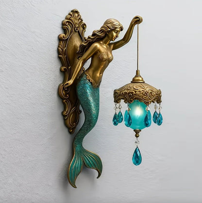 LuminaraMermaid — Fantasy Wandlamp | 50% KORTING