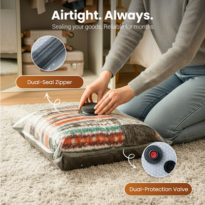 SpaceSavvy — Compressie Reisset | 50% KORTING