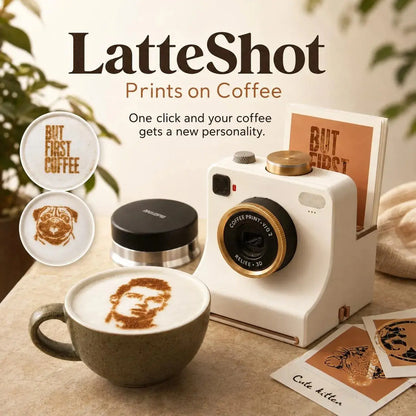 LuxePrint Koffiestencil — Indrukwekkende Kunst bij Elke Slok