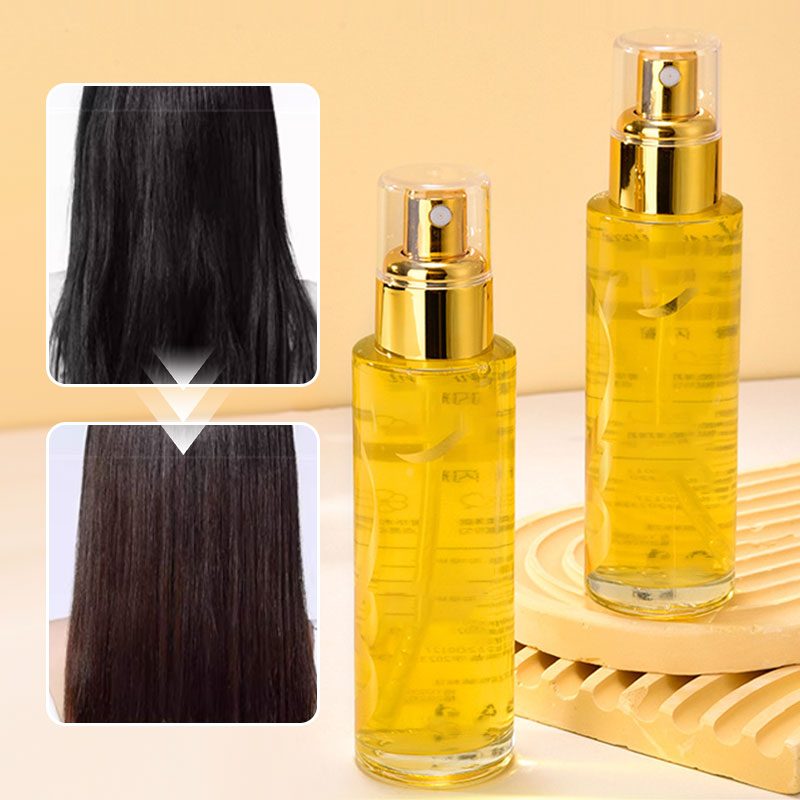 LiquidGold — Zijdezachte Haarolie Spray | 1+1 GRATIS