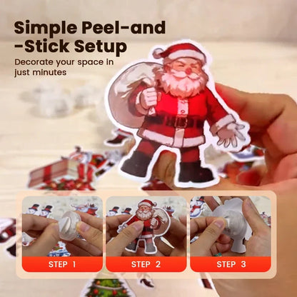 MerryGlow-kerststickers – Verspreid kerstmagie