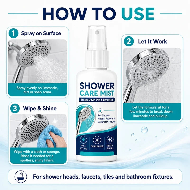 HydroShine — Directe Glans voor Stralende Douchen