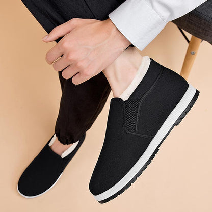 Kyle – Heren Katoenen Winterschoenen met Antislip Grip