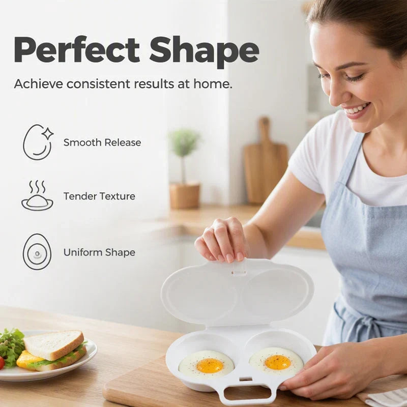 EggEase Duo — Perfecte Eieren, Moeiteloze Ochtenden