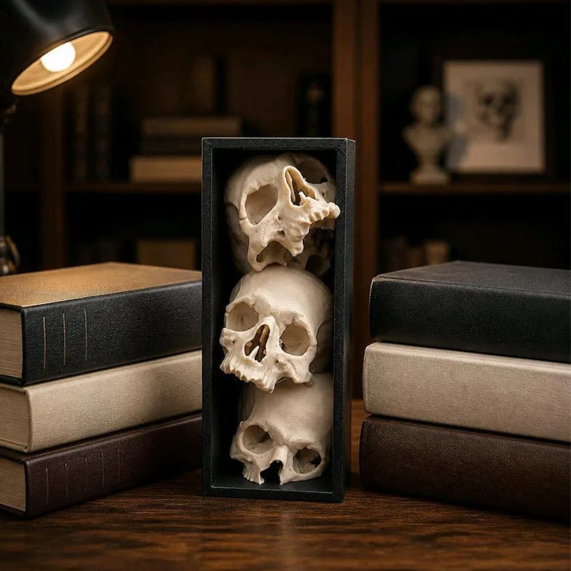 Schedel Boekensteun — Ontsteek Krachtige Plankenergie