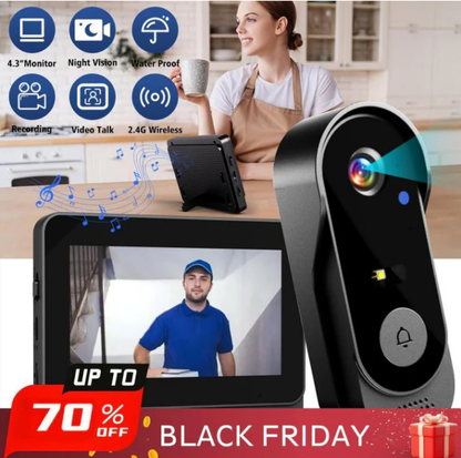 SecureDoor – Slimme Video Deurbel | 50% KORTING