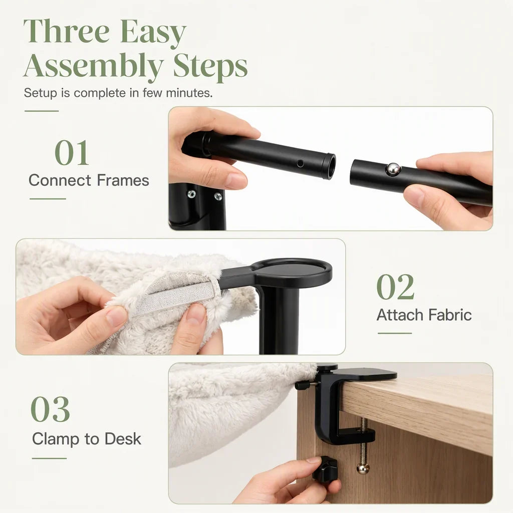 SkyNest Comfort Perch — Ultieme Gezellige Kattenplek
