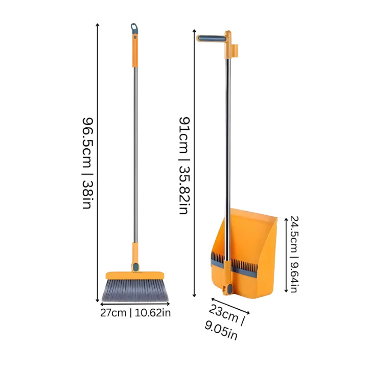 SwiftSweep – Ergonomische Bezem Set | 50% KORTING