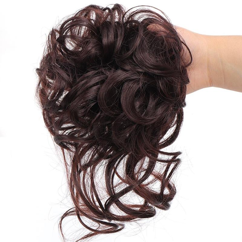 Lupu Synthetische Haarstuk Strik Chignon – Direct Glamoureus Volume