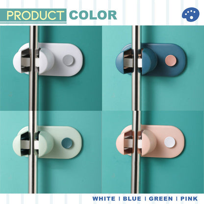 TidyGrip – Wandhouder voor bezems en schoonmaakgereedschap | 1+2 GRATIS