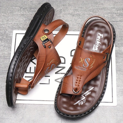 Kevin — Comfort Leren Slippers | 50% KORTING