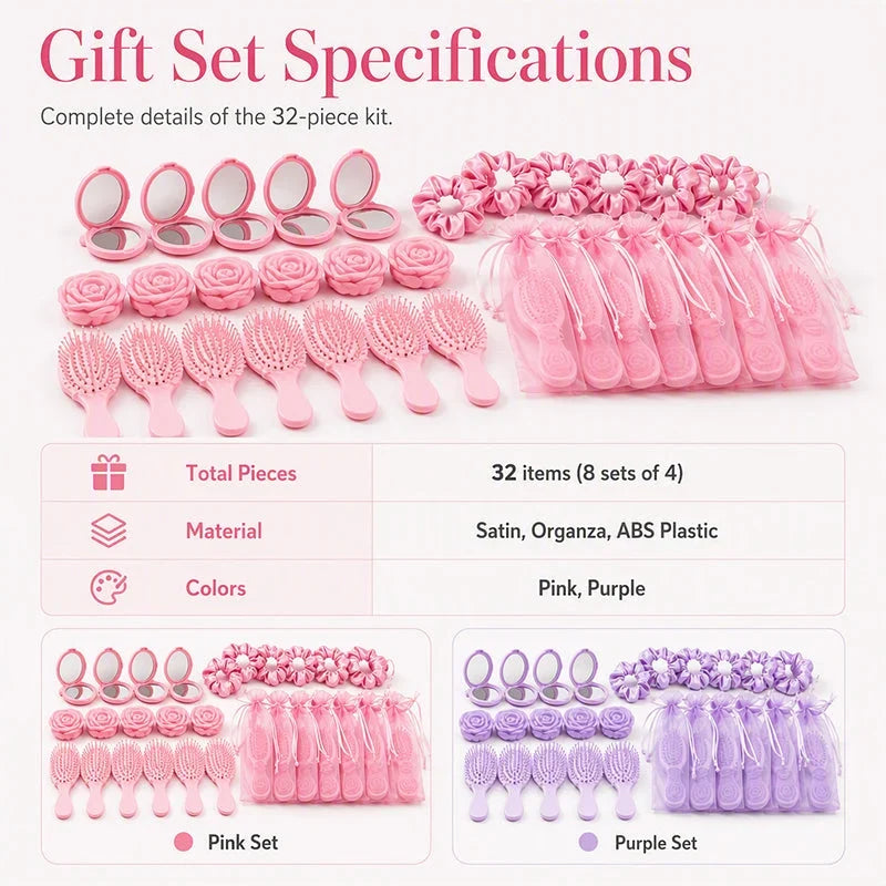Rosabella Party Glamour Set — Ontsteek Onvergetelijke Vreugde