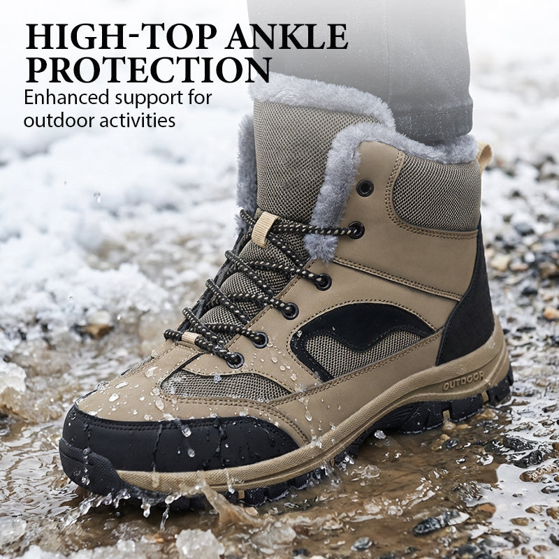 Hunter – Heren Winterlaarzen met Antislipzool en Warme Voering