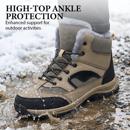 Hunter – Heren Winterlaarzen met Antislipzool en Warme Voering