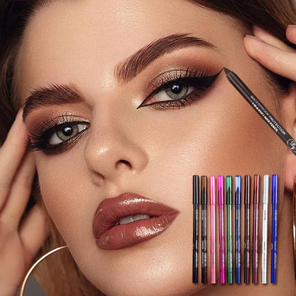 SilkSlide – 10 stuks Gel Eyeliner Set | 50% KORTING