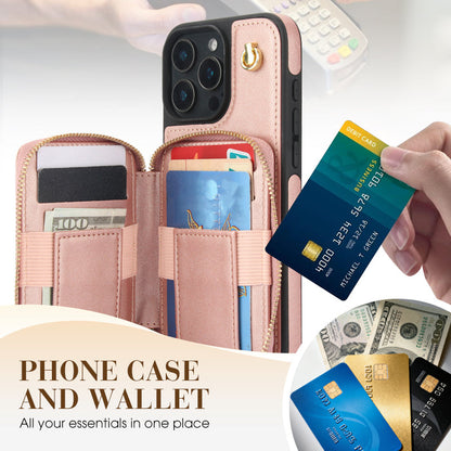 LuxeCarry – Crossbody Portemonnee Hoesje voor iPhone