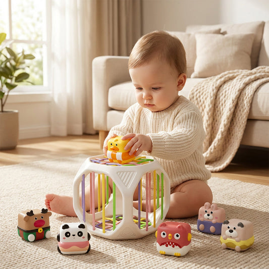 CubiSpark – Sensorische Vormenkubus | 50% KORTING