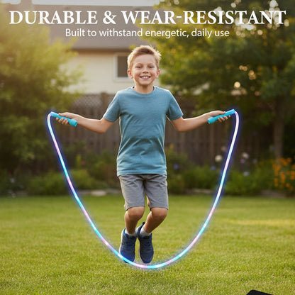 LumaLeap LED Springtouw – Ontsteek Vreugdevolle, Zelfverzekerde Fitness