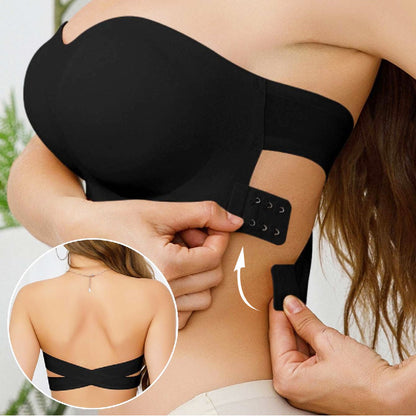 Elena – Strapless, Draadloze Beha met Ademend Comfort