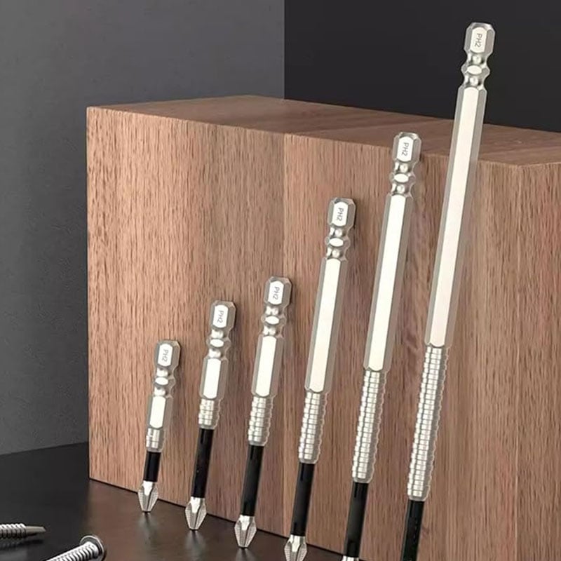 Zeer magnetische schroevendraaierset