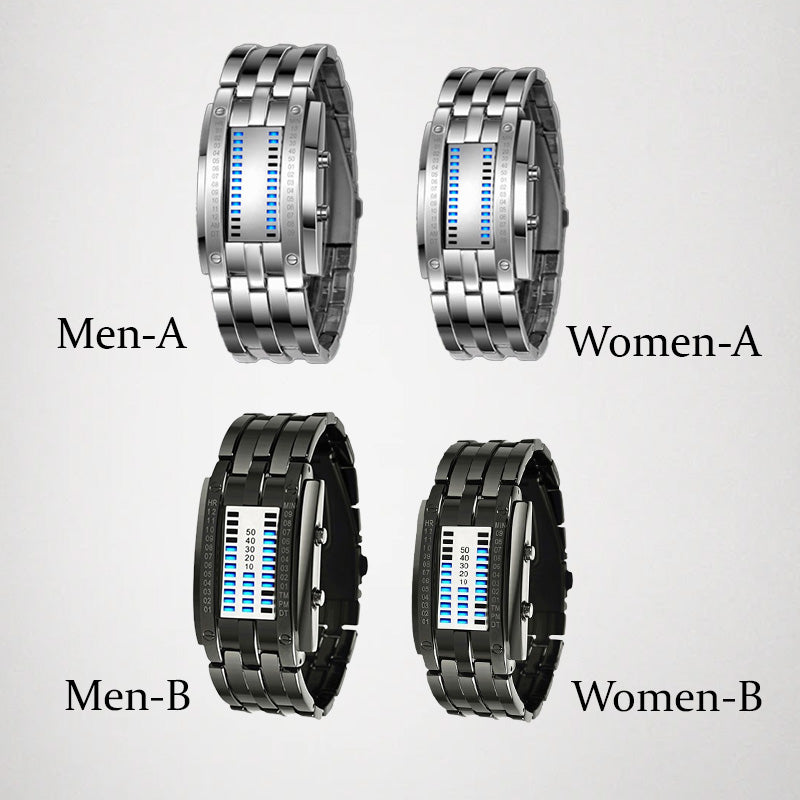 BinaryLux — Binair LED-Horloge | 50% KORTING