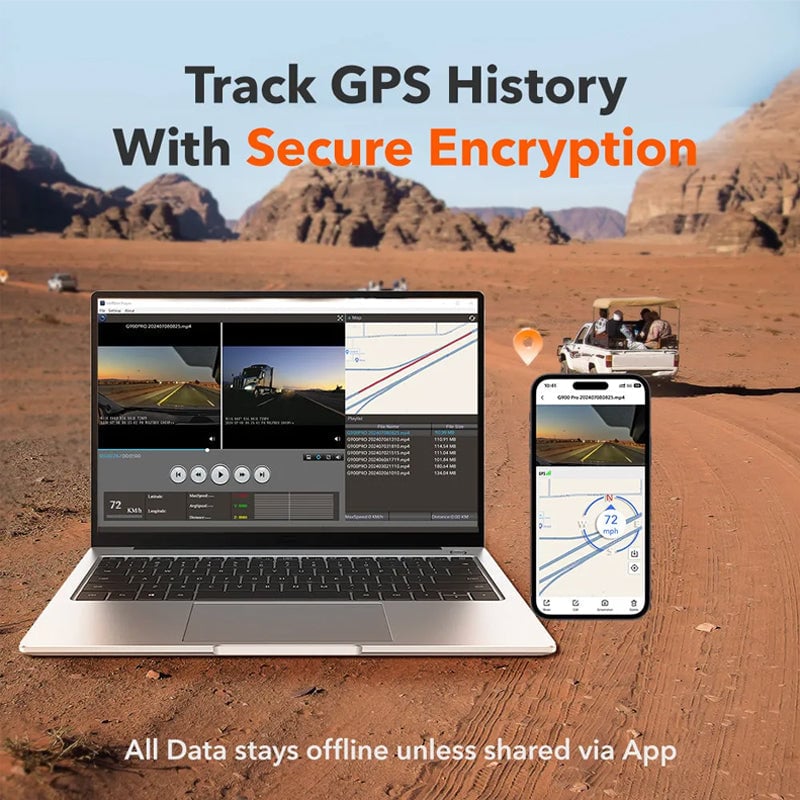 DriveView Pro  - 10” multifunctionele HD autorecorder |  50% KORTING