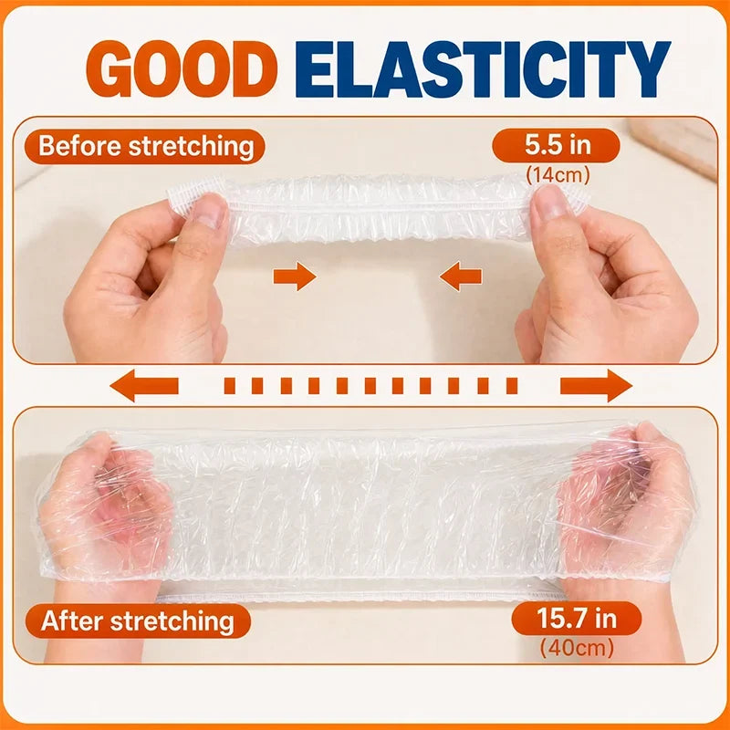 FlexaSeal Wegwerp Stretchhoezen – Behoud moeiteloos versheid