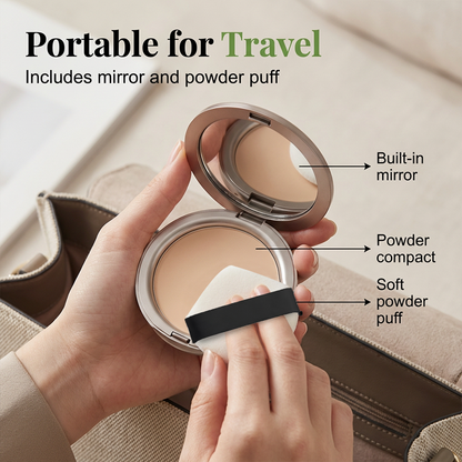 Hairline Perfection Poeder Compact — Volledige, Natuurlijke Vertrouwen