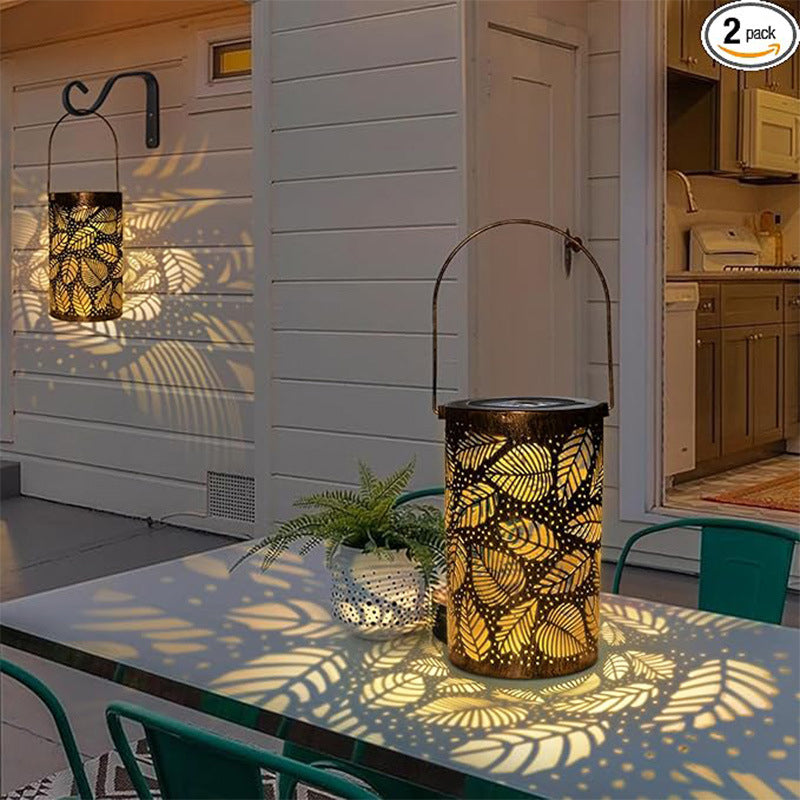 GlowFlora — Solar Tuin Lantaarn | 2+1 GRATIS