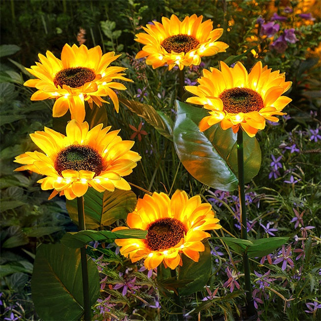 SunGlow — Solar-zonnebloemlampen | 1+1 GRATIS