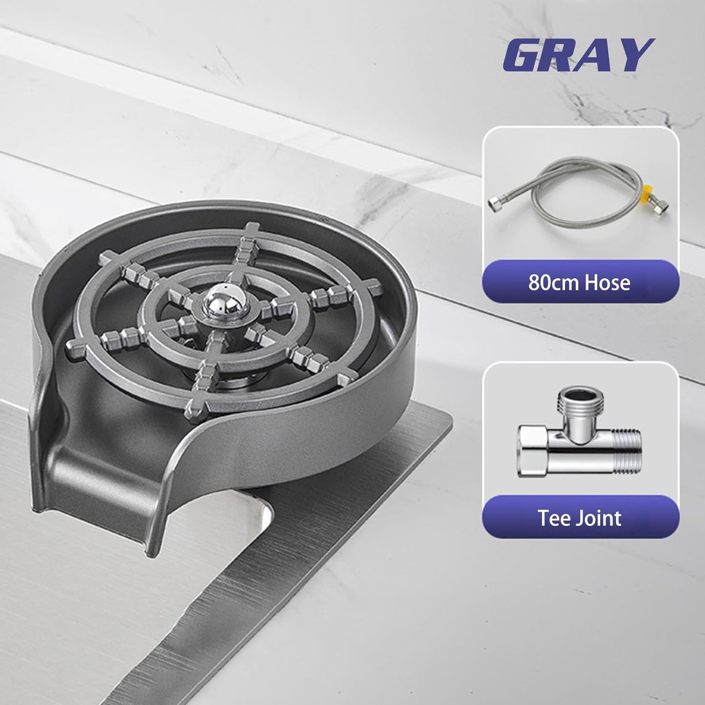 AquaPure – Hogedrukreiniger voor gootstenen | 50% KORTING