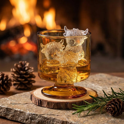 HighlandChill — Koe IJsblokjesvorm | 1+1 GRATIS