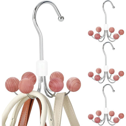 ClosetMaster – 360° draaibare hoodie- en tasorganizer | 1+2 GRATIS