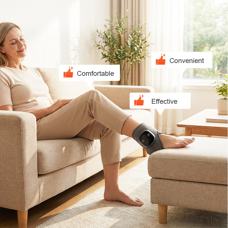 Enkelverlichtingswikkel — Verzachtende Warmte, Direct Comfort