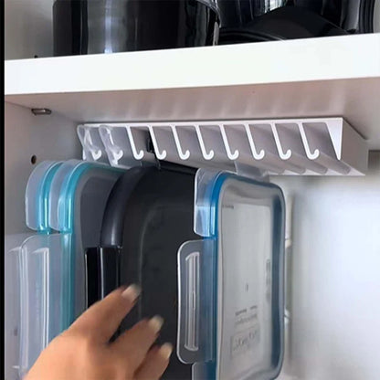 SleekStack dekselorganizer — Transparante kasten, stille kookervaring