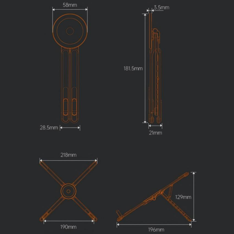 Magnetische Multi-Standaard — Ultiem Comfort Overal