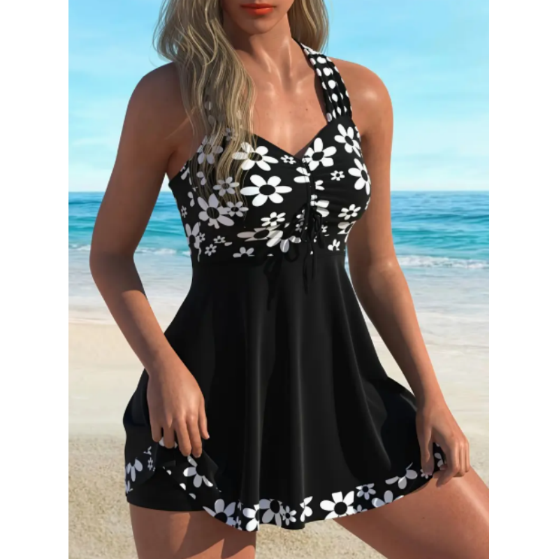 Lily — Bloemen Tankini Set | 50% KORTING