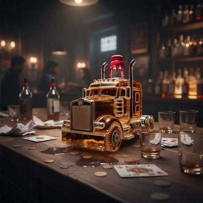 IronDrift – Truck Whiskey Karaf | 50% KORTING