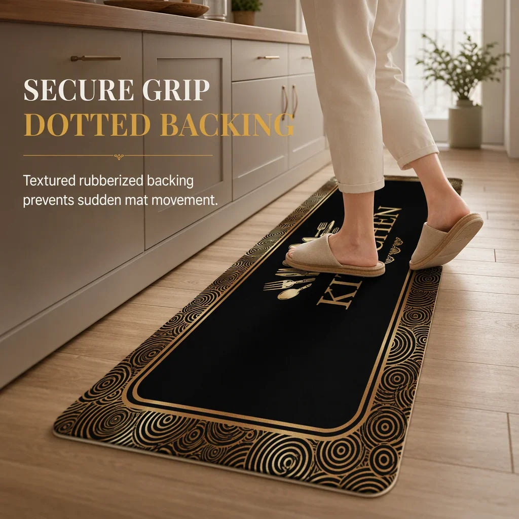 GlideGuard Keukenmat – Blijf Droog, Antislip, Comfortabel