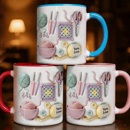 StitchMuse — Creatieve Keramische Mok | 1+1 GRATIS