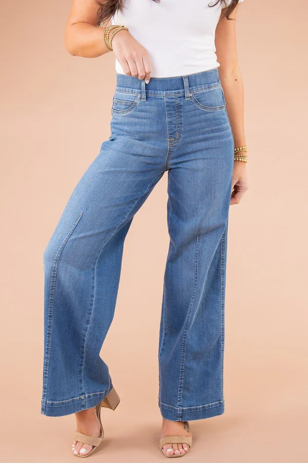 Laatste dag 50% KORTING🔥 Jeans met brede pijpen