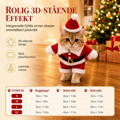 Jolly TailWagger Santa Claus Kostuum — Verspreid Vreugde, Verwarm Harten