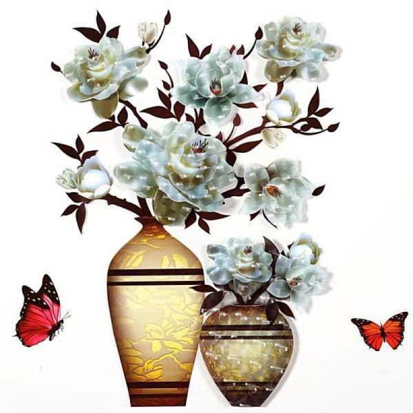 DecoBloom™ – 3D Vaasstickers | 1+2 GRATIS