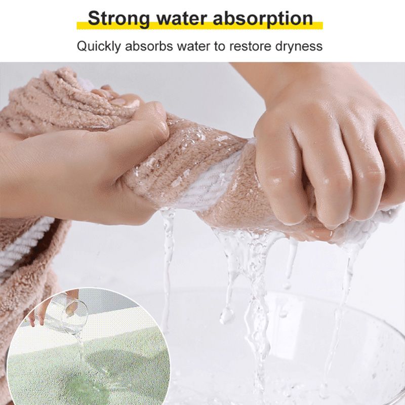 Lana — Sneldrogende Coral Fleece Badjas | 50% KORTING