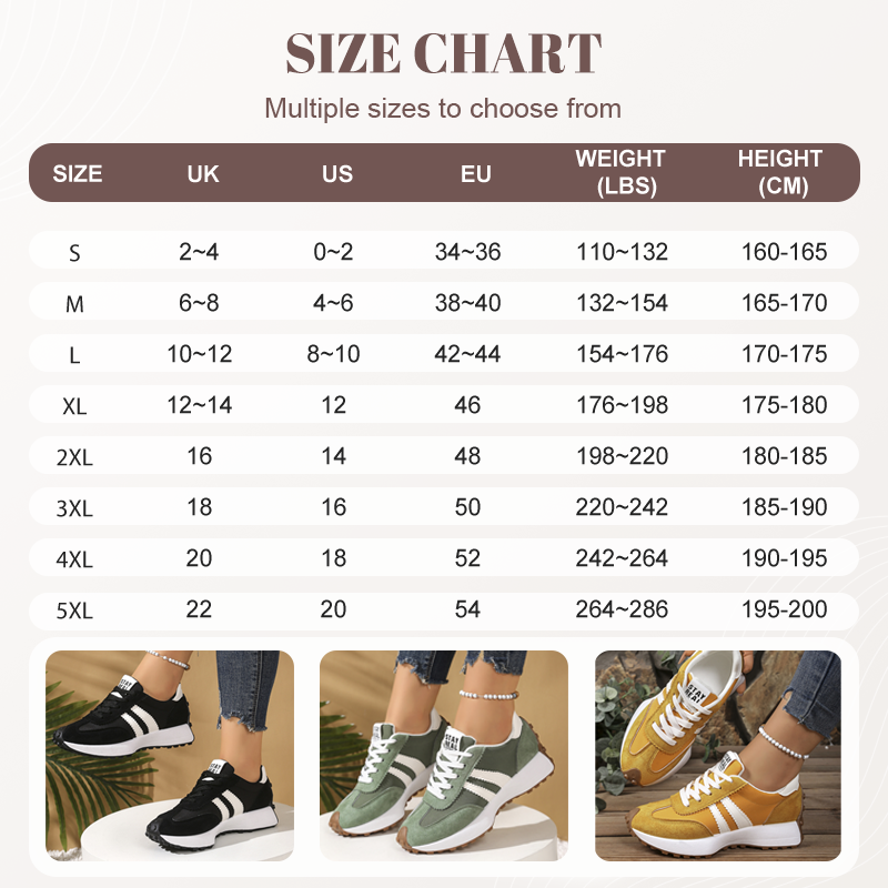 Nina – Casual sneaker met 4 cm hak en retrostijl